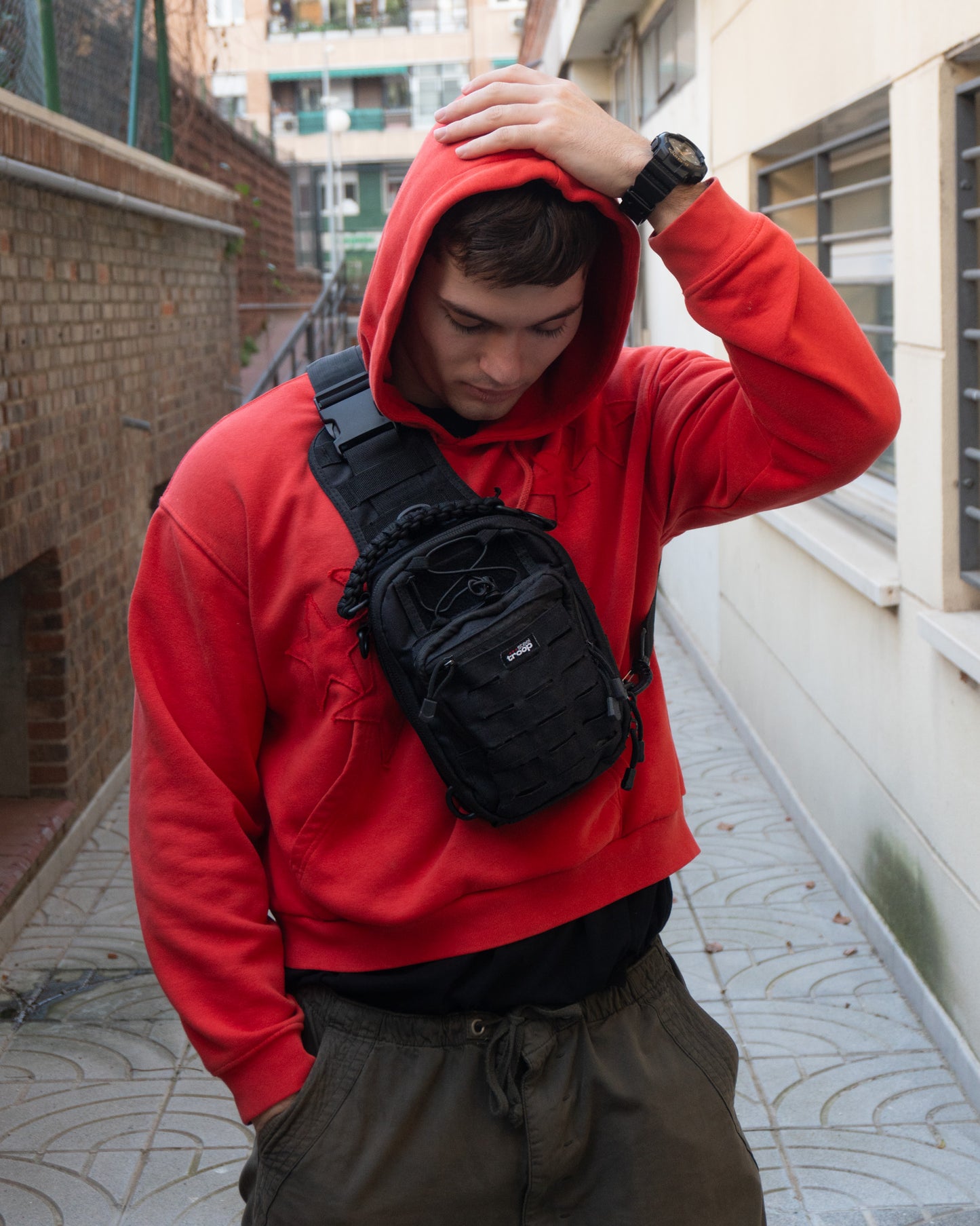 TACTICAL SLING BAG V2 STEELTROOP