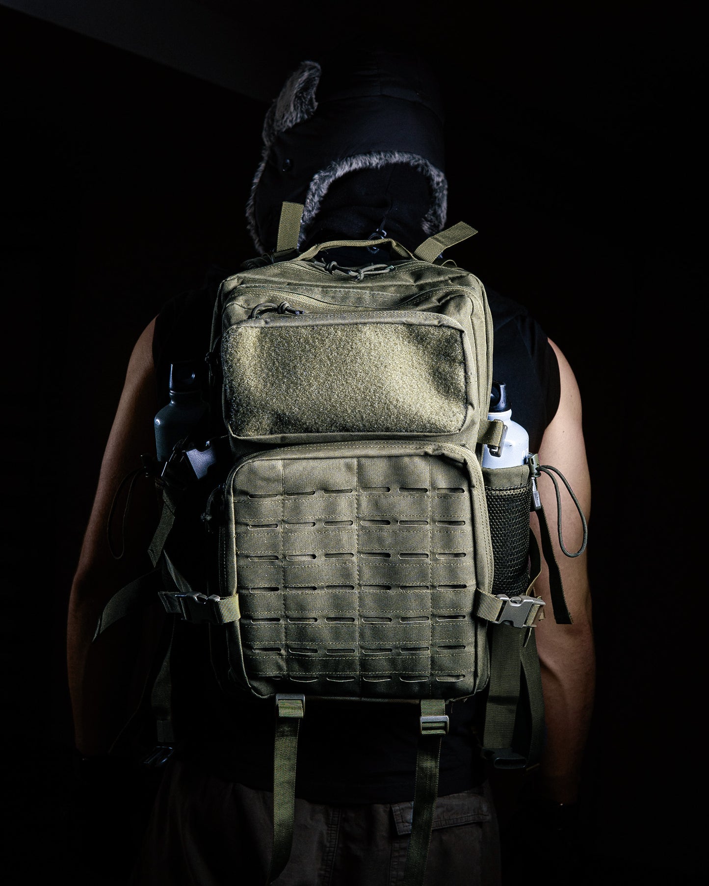 45L V2 Military Tactical Backpack BLACK